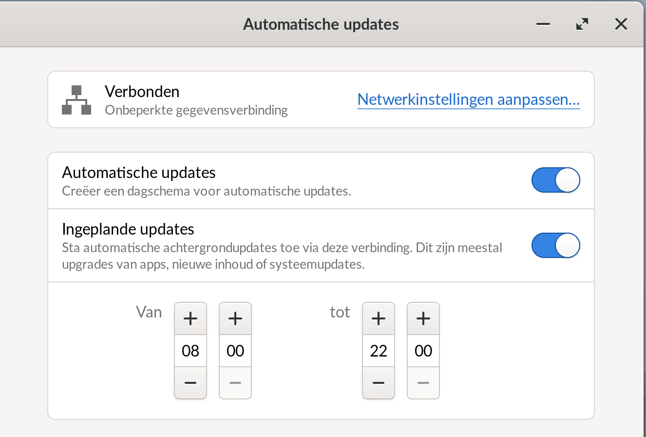 2 automatische updates