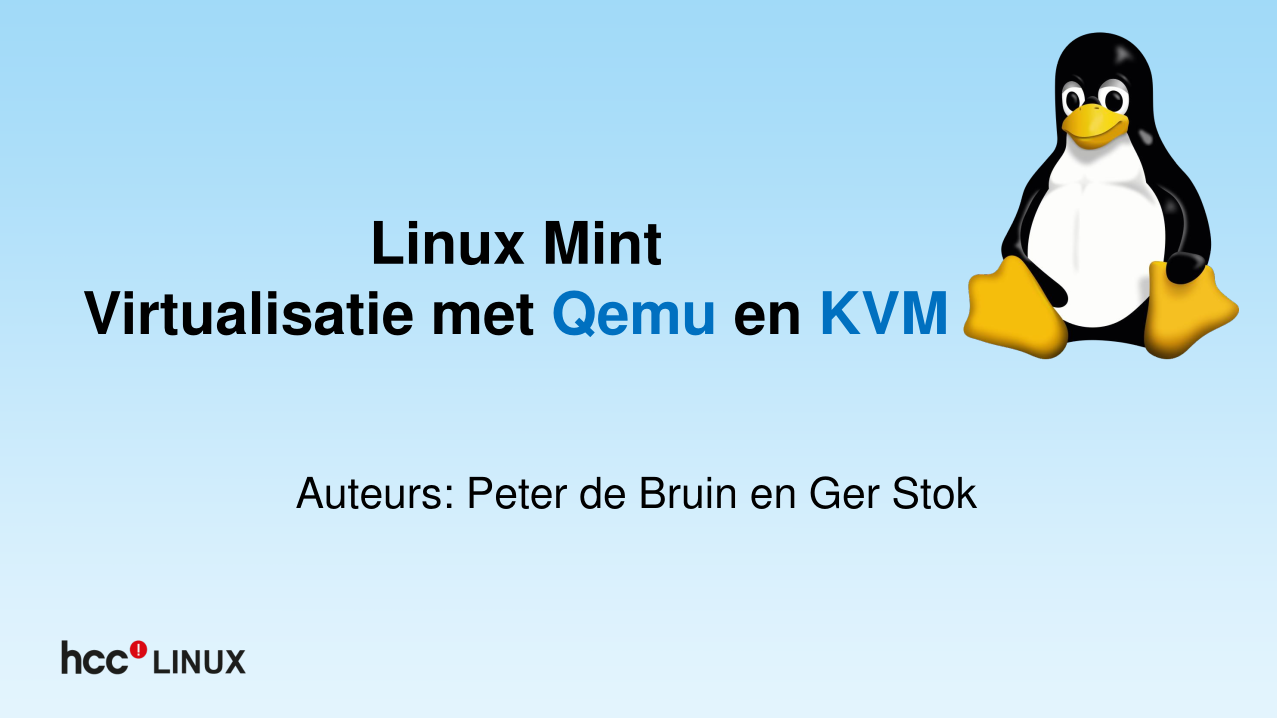 Virtualisatie onder LInux MInt
